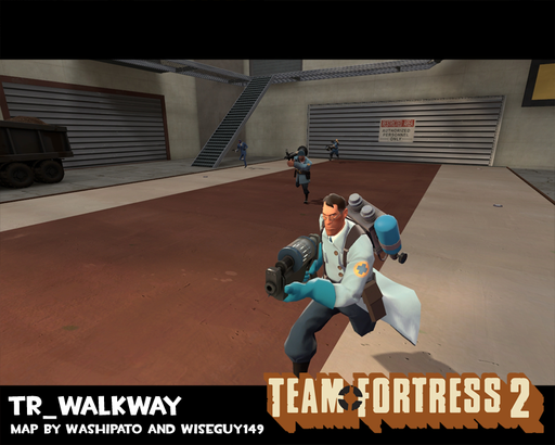 Team Fortress 2 - Тренировкам нет счета, или tr_walkway.